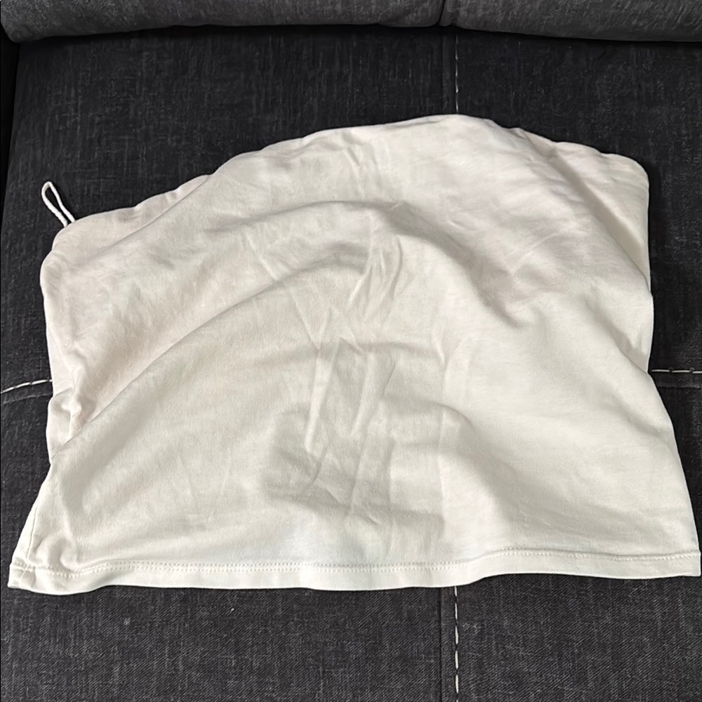 Anthropologie White Tube Top